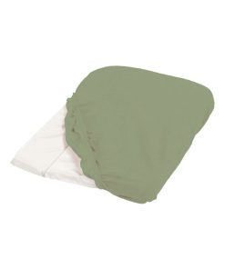 Candide - Housse de matelas à langer kaki éponge 50x75cm - Kaki