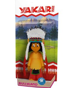 Figurine Yakari avec sa coiffe indienne - N/A