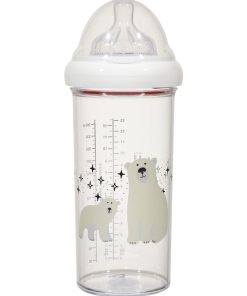 Biberon anti colique Ours 360 ml - Blanc