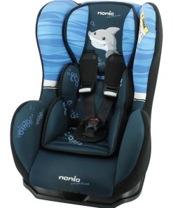 Siège Auto Cosmo Groupe 0/1 (0-18kg) - Shark - Bleu Blanc