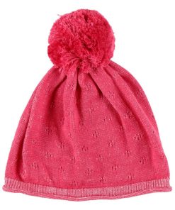 Bonnet en Tricot - Rose