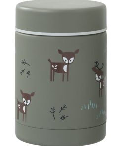 Thermos alimentaire Deer olive (300 ml) - Vert