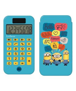 Calculatrice The Poche Avec Couvercle De Protection Minions - N/A