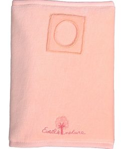 Eveil Et Nature Protége Carnet De Santé Coton Bio - Saumon