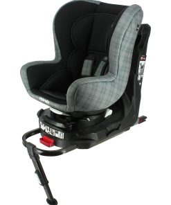 Siège Auto Isofix Et Pivotant Revo Groupe 0+/1 (0-18kg) Avec Jambe De Force - London - Gris