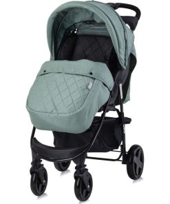 Poussette compacte citadine - canne avec couvre-jambes - Olivia - vert - Vert