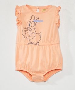 Barboteuse effet 2 en 1 'Daisy' - Orange 'Daisy'