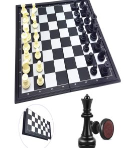 Jeu D’échecs Magnétique Pliable 32cm - N/A