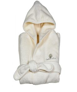 Eveil Et Nature Peignoir Coton Bio - Ecru