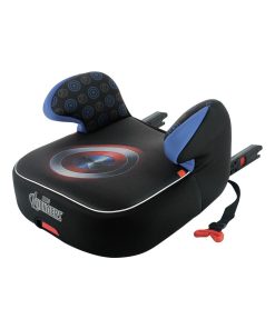 Siège Auto Rehausseur Bas Dream Easyfix Groupe 3 (22-36kg) - Marvel Captain America - Noir Bleu