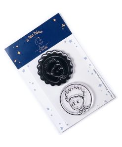 2 Tampons transparents Le Petit Prince - Portraits - N/A