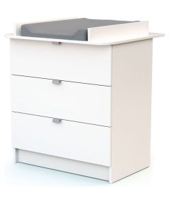 WEBABY - Commode à langer - Blanc