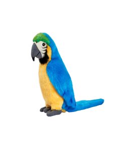 Peluche 'anima' Ara Bleu 27cm - Multicolore