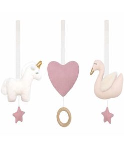Jouets Pour Arche Cygne Et Licorne - Rose