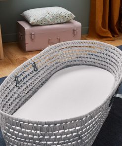 Matelas pour couffin déhoussable 'P'tit Albatros' - blanc