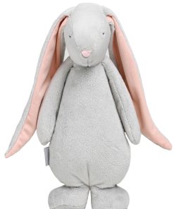 Veilleuse , lapin magique sons et lumières - Gris Rose