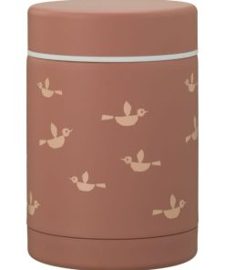 Thermos alimentaire Oiseau (300 ml) - Rose