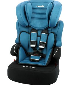 Siège Auto Beline Groupe 1/2/3 (9-36kg), Luxe Bleu - Bleu foncé
