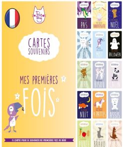 Cartes Souvenirs Pour Les 1ers Fois De Bébé | Cadeau De Naissance Original | Fabrication Française - N/A