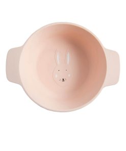 Bol en silicone Mrs Rabbit - Rose