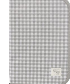 Protège carnet de santé I love vichy gris - Gris