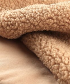 Set de housses pour couffin et berceau en teddy, - Orange