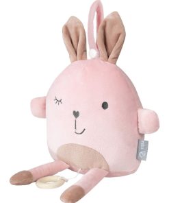 ROBA Peluche Musicale Lapin à Suspendre "Lil Cuties Lily" - Mélodie Apaisante - Rose - N/A