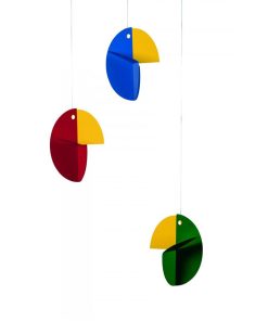 flensted Mobiles' Talking Tree Coloré - Jaune