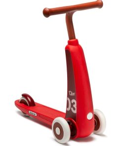 Trottinette 3 roues rouge pour les 2 - 4 ans Dino Italtrike - Rouge