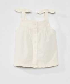 Blouse à bretelles - Blanc