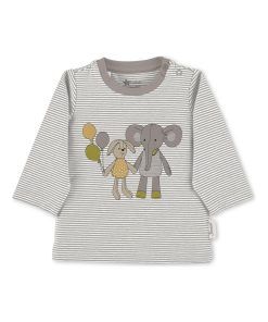 Sterntaler Ensemble t-shirt manches longues et pantalon Eddy - Gris Gris