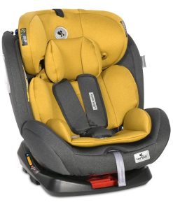 Siège auto bébé ISOFIX groupe 0+/1/2 (0-36 kg) Lyra Lorelli lemon - Jaune citron