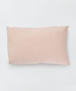 Coussin double gaze de coton - Rose