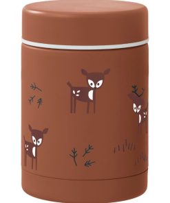 Thermos alimentaire Deer amber brown (300 ml) - Marron