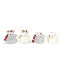 Doudou Kaloo Renne Gris Vendu a l'unité Pantin - Noel - Gris