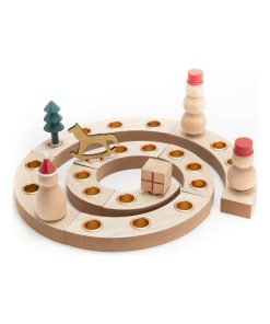 Calendrier de l'Avent réutilisable plateau - N/A