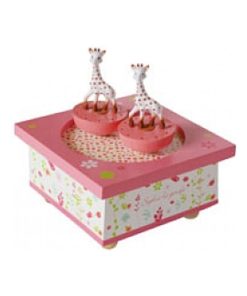Boîte à musique magnétique liberty Sophie la girafe (11,5 x 8,5 cm) - N/A