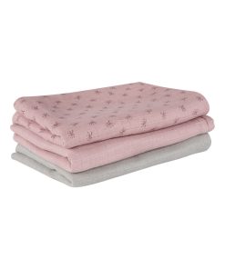 ROBA Set de couches bio de 3 pièces "Lil Planet" – rose - Rose