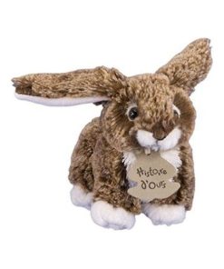 doudou Histoire d'ours Lapin Marron Mini Assis Pantin - Marron