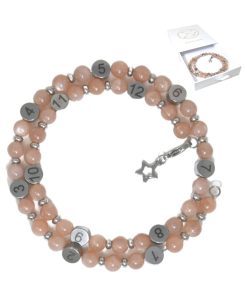 Bracelet d'allaitement - Pierre du soleil - Beige