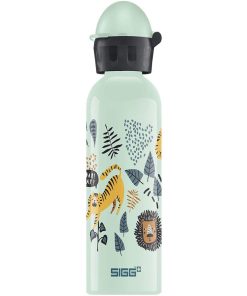 Gourde pour enfant en aluminium, Safari, 0,4L - Vert