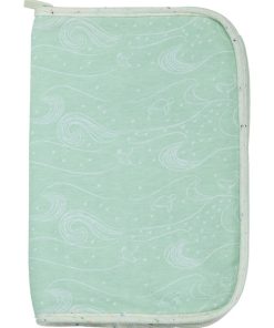 Protège carnet de santé bébé Trois Kilos Sept - Vert