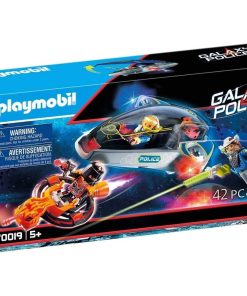 Playmobil 70019 : Galaxy Police - Véhicule volant des policiers de l'espace - N/A