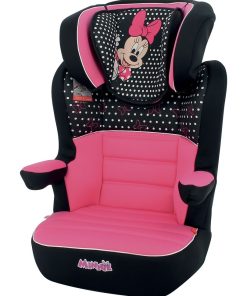 Siège Auto Rehausseur Rway Groupe 2/3 (15-36kg) - DS Minnie - Rouge