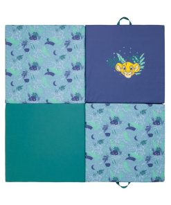 Tapis câlin 3 en 1 - 24kg/m3 - Roi Lion Star - Bleu