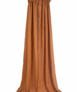 Ciel de lit caramel (155 cm) - Marron