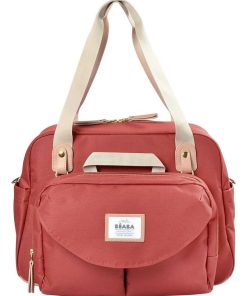 Sac à langer Genève II terracotta - Orange corail