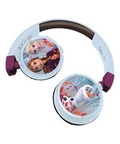 Casque 2 En 1 Bluetooth® Et Filaire Limitation De Son Design Reine Des Neiges - N/A