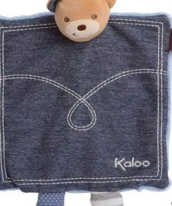 doudou Kaloo Marionnette Bleu Denim Blue Denim Marionnette - Bleu