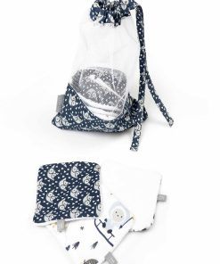 Lingettes Bébé Lavables En 100% Coton 8 Pièces, Eli - N/A